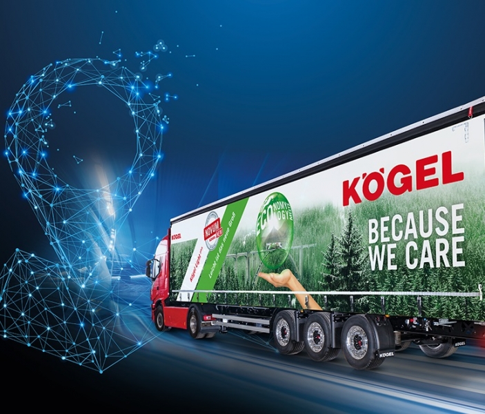Kögel Telematics diventa un equipaggiamento di serie: la gestione intelligente dei veicoli ora è ancora più semplice