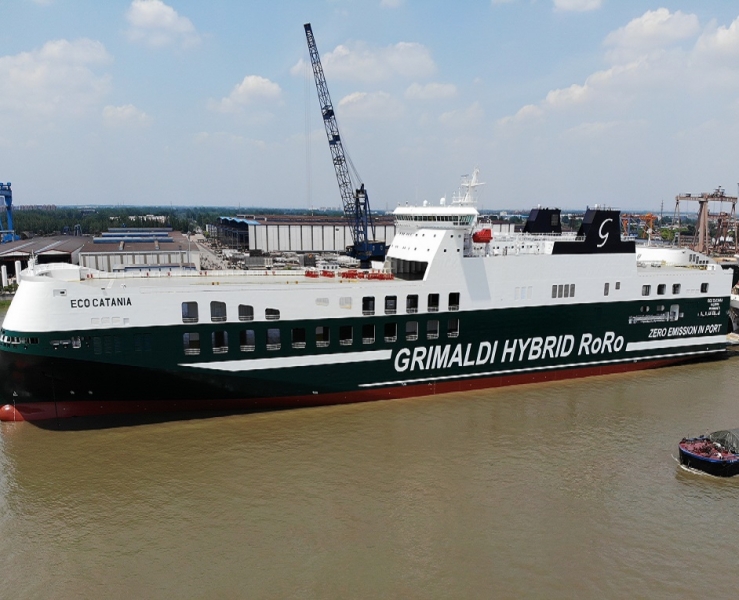 La Eco Catania consegnata al Gruppo Grimaldi