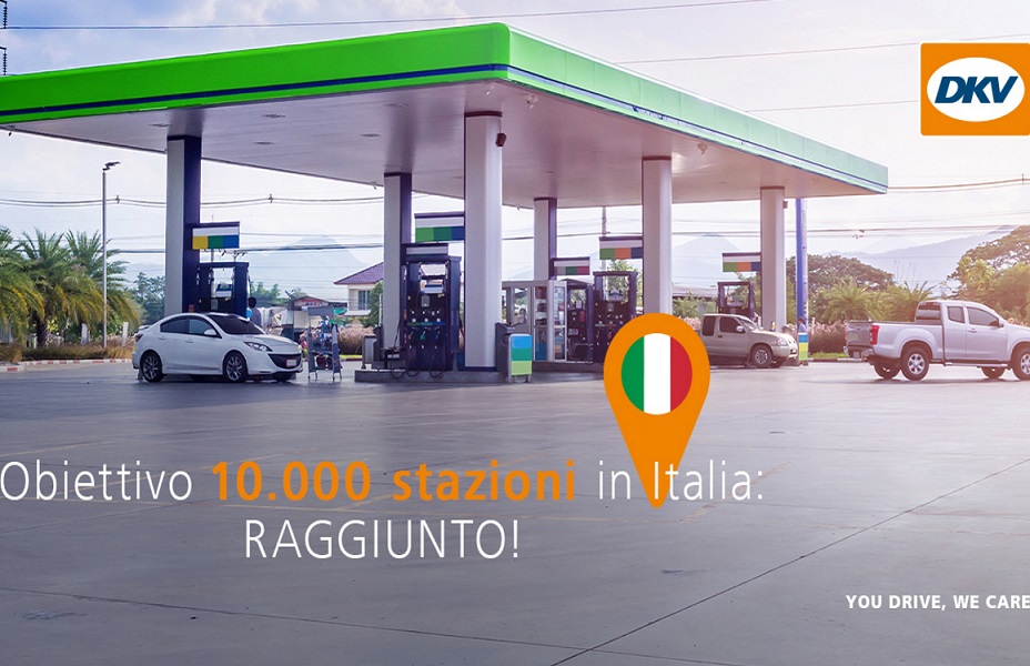 DKV celebra la 10.000esima stazione di rifornimento del proprio network sul territorio italiano