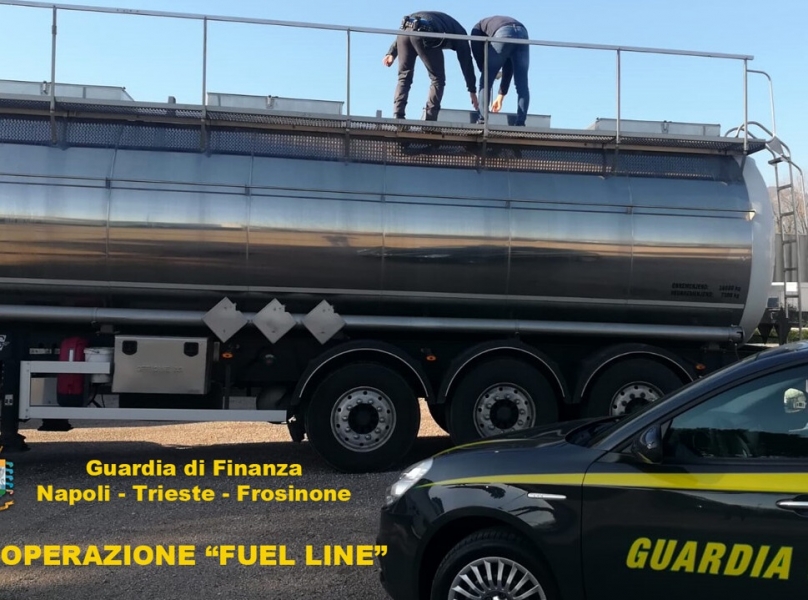 Operazione ''Fuel line'': 24 milioni sequestrati per maxi frode carburanti
