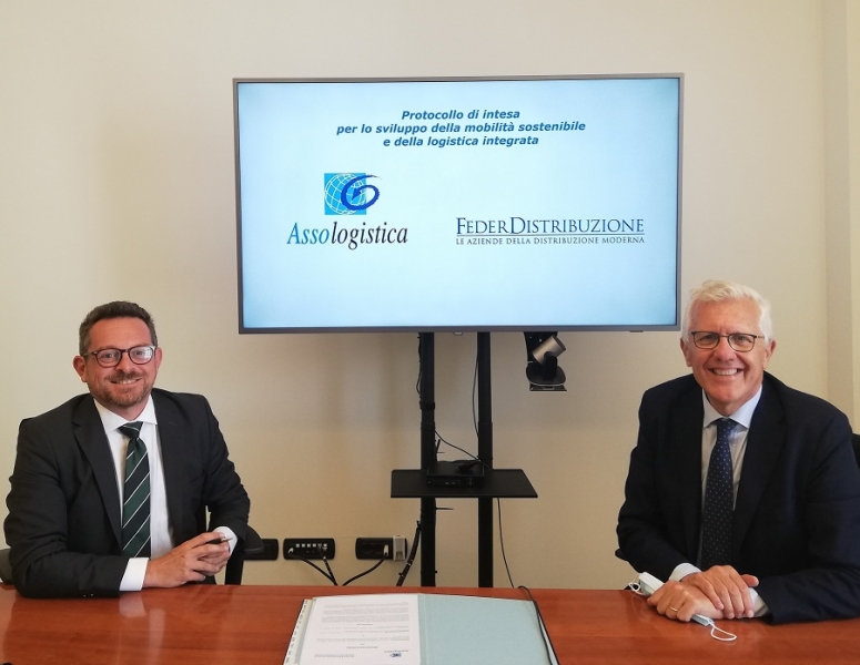 Federdistribuzione e Assologistica: intesa nel segno di mobilità sostenibile e logistica integrata