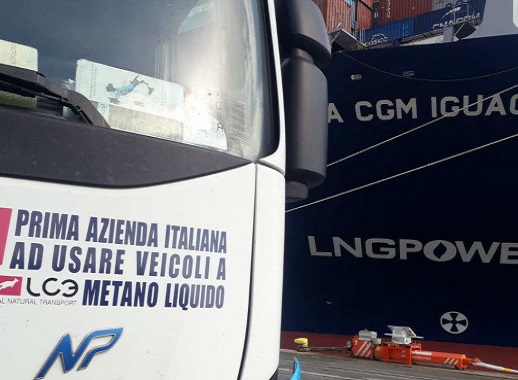 Inaugurato il primo distributore LNG nel Porto di Genova