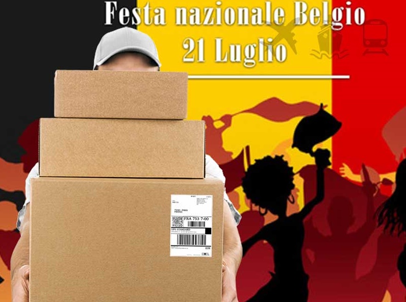 Belgio, stop a ritiro e consegne dei corrieri nel giorno della festa nazionale