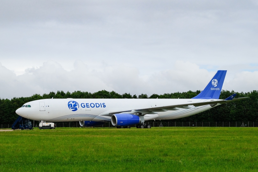 Il primo velivolo di GEODIS sta per decollare