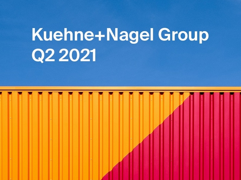 Kuehne+Nagel raddoppia i guadagni nella prima metà del 2021