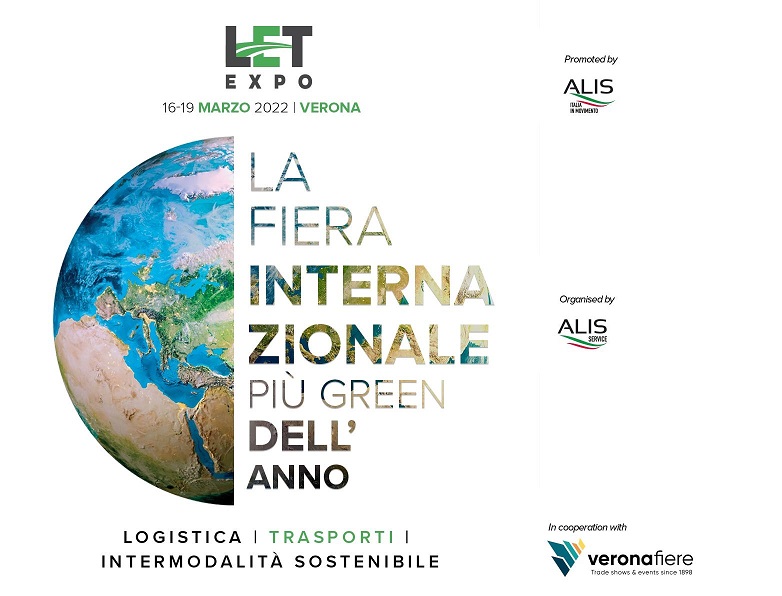 Alis e Veronafiere: l’evento fieristico Let Expo - Logistics Eco Transport dal 16 al 19 marzo 2022 a Verona