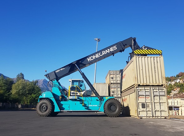 Metrocargo Italia: continua a investire a Borgo San Dalmazzo con la nuova reach stacker