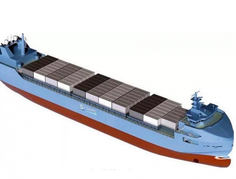 In Cina la prima portacontainer autonoma