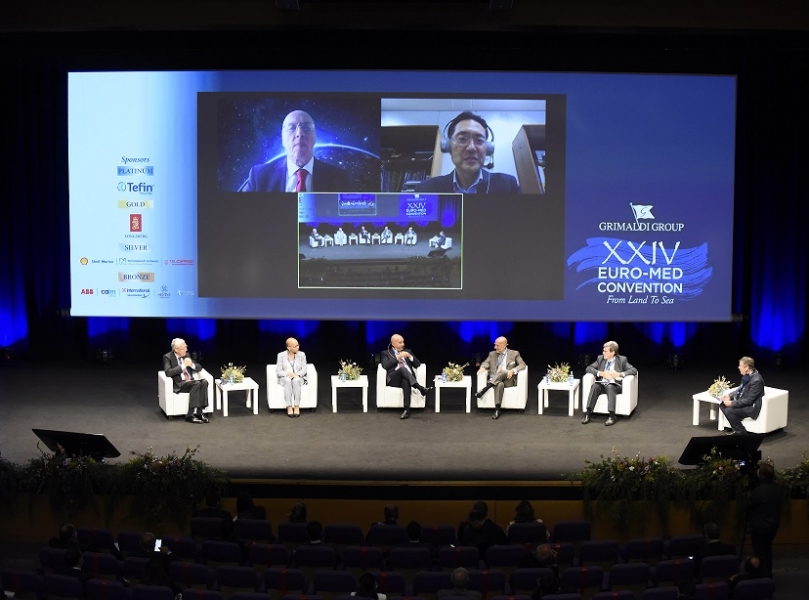Il Gruppo Grimaldi riunisce 500 top player internazionali del mondo della finanza, della logistica e della portualità
