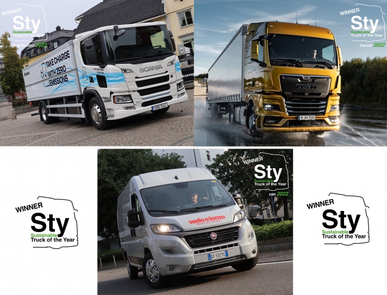 Assegnati i premi del Sustainable Truck of the Year 2022
