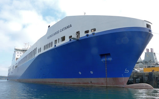 Grimaldi immette le nuove ro-ro Eco Catania ed Eco Livorno sulla rotta Ravenna - Brindisi - Catania