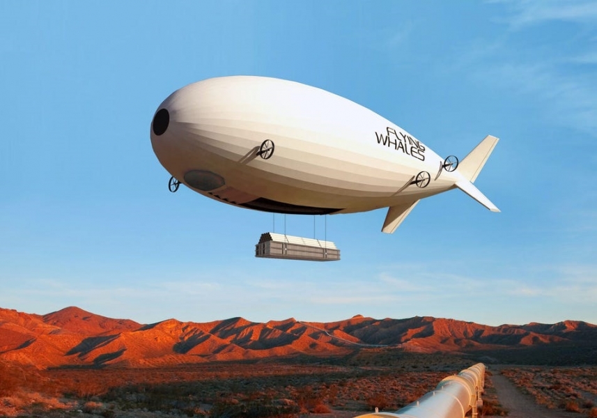 Merci anche sul dirigibile con il progetto di Flying Whales