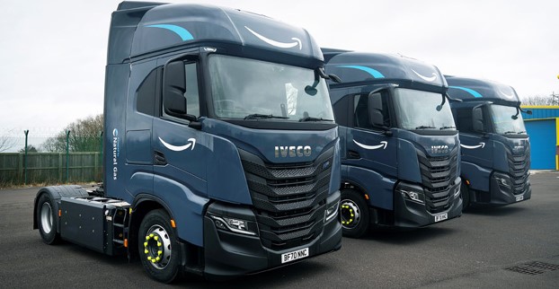 Amazon acquista 1.064 Iveco S-WAY a gas naturale