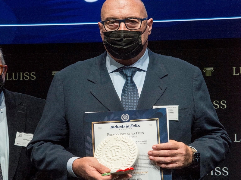 Il ''Premio Nazionale Industria Felix'' assegnato a Interporto Padova Spa