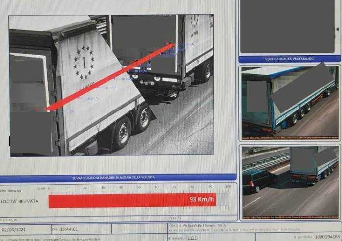 Autovelox, annullata la multa ad un camionista
