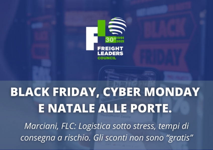 Black Friday, Cyber Monday e Natale: tempi di consegna a rischio