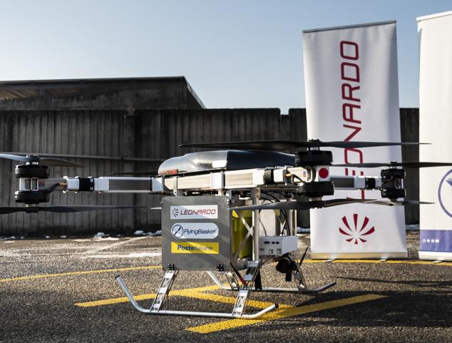 Torino, avviati i test del drone delle Poste