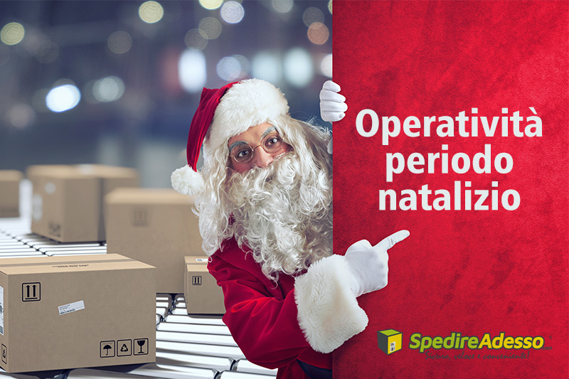 Operatività di SpedireAdesso.com e dei partner logistici durante le festività natalizie