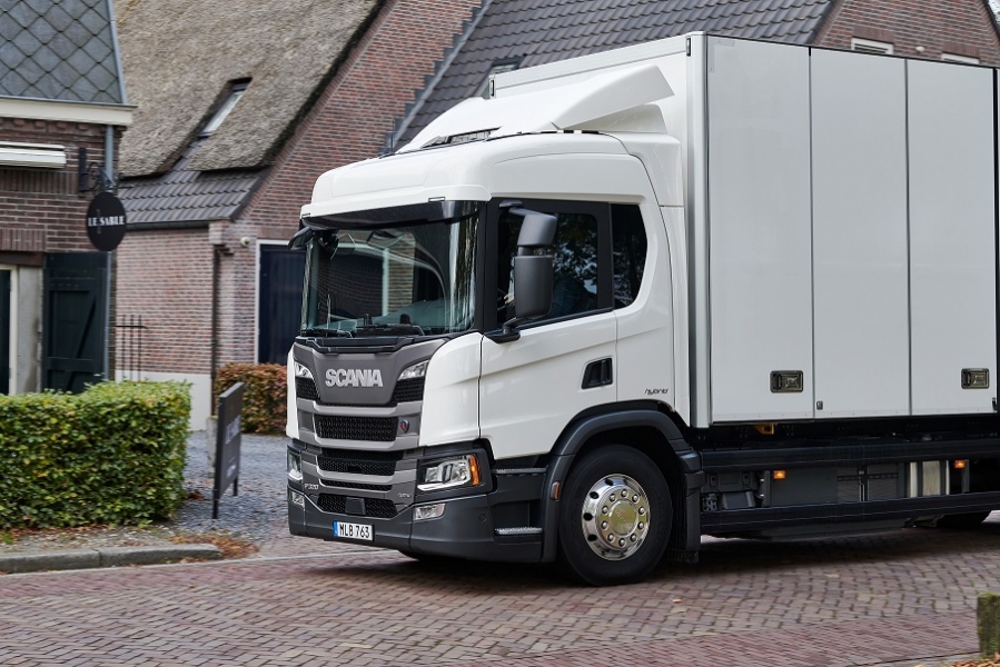 Scania presenta a livello mondiale la nuova gamma di veicoli industriali ibridi