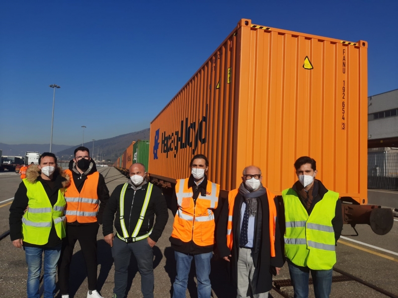 Riattivato il treno merci green fra Prato e La Spezia