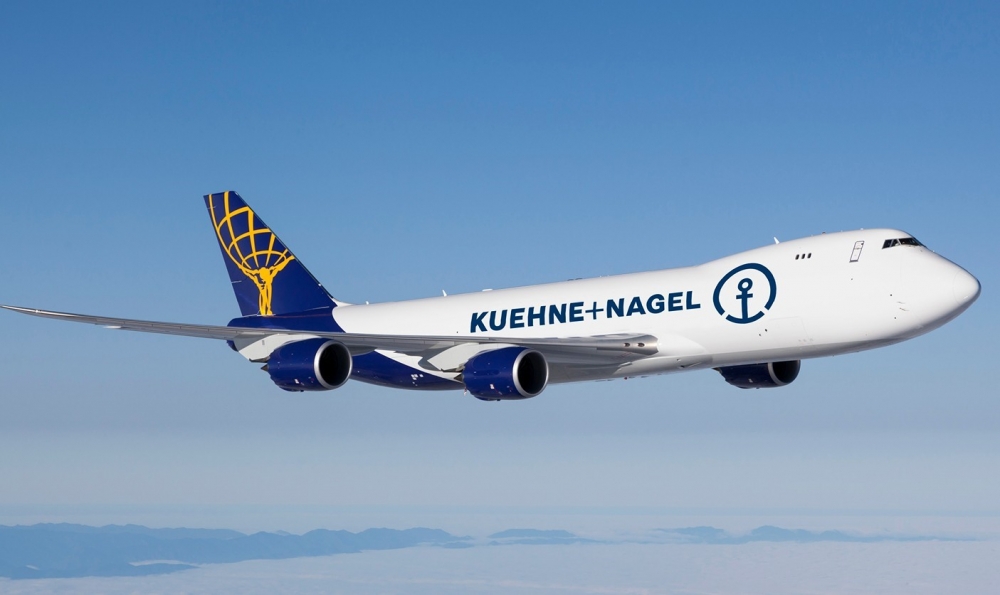 Kuehne+Nagel aggiunge due Boeing 747-8 per le rotte transpacifiche