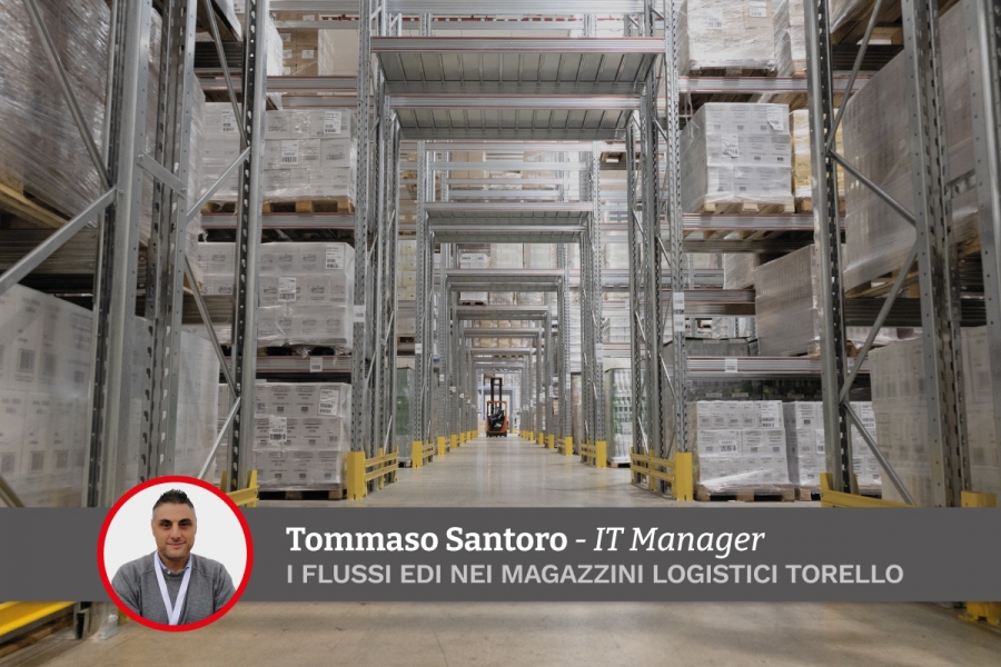 Più produttività con i flussi EDI nei magazzini logistici Torello