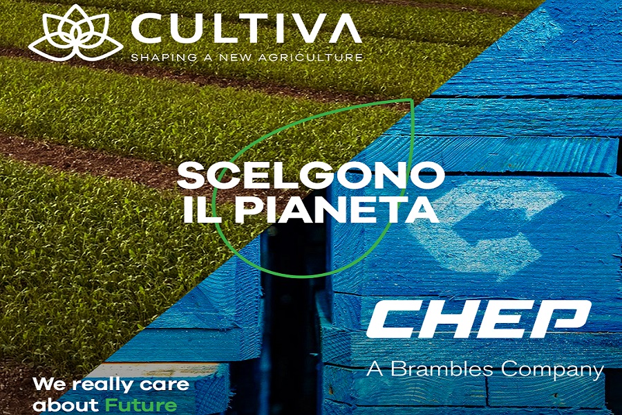 Cultiva e Chep insieme per un modello circolare e sostenibile per la movimentazione dei prodotti