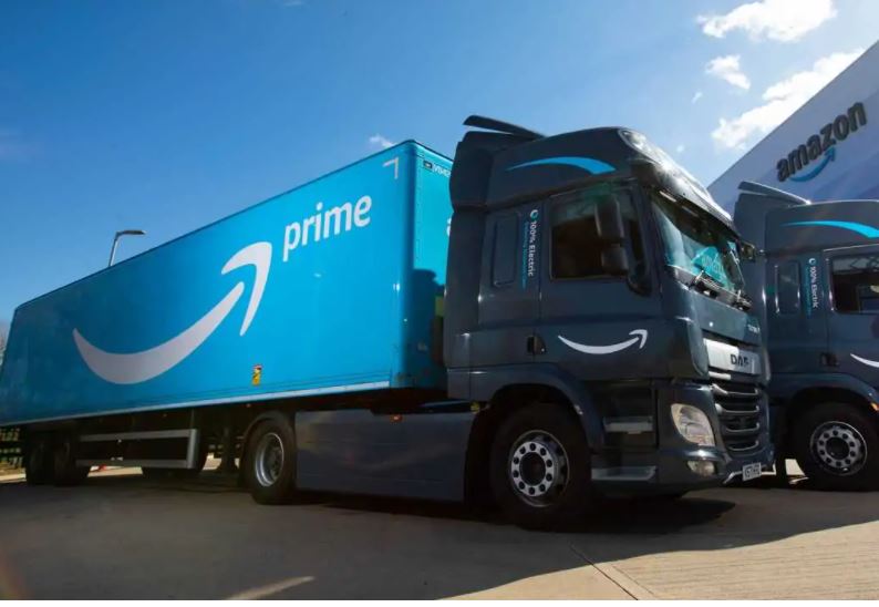 5 DAF CF a zero emissioni per la flotta UK di Amazon