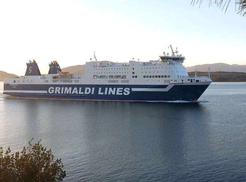 Grimaldi introduce la nave Igoumenitsa tra Italia meridionale e Grecia
