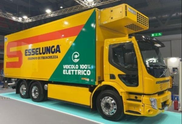 Esselunga testa l'elettrico con Volvo Trucks