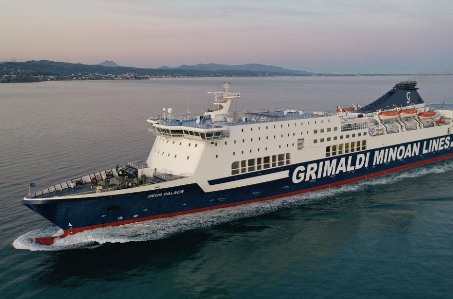 Grimaldi, inaugurata la nuova linea Porto Torres-Savona