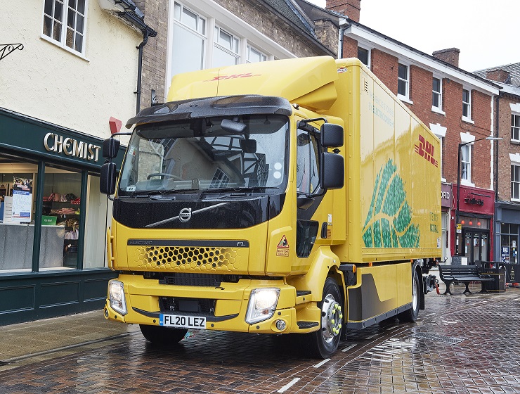 DHL e Volvo Trucks, nuova collaborazione a zero emissioni