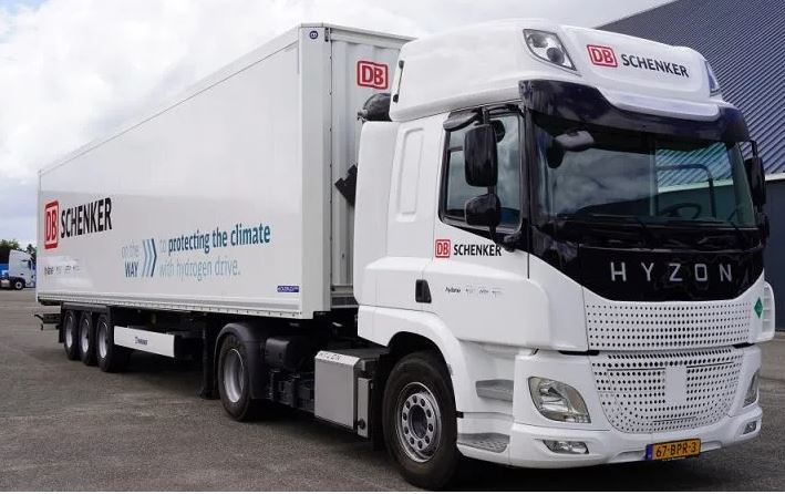 DB Schenker, in arrivo il primo camion a idrogeno prodotto da Hyzon