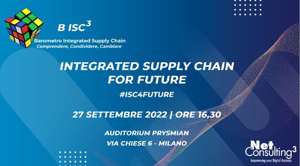 Tutto pronto per la seconda edizione del Barometro Integrated Supply Chain - B ISC3