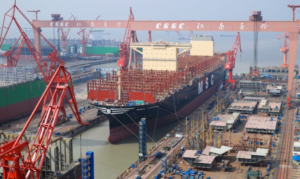 Varata MSC Tessa, la portacontainer più grande del mondo
