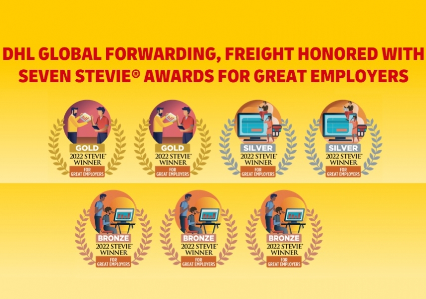 DHL Global Forwarding, Freight premiata agli Stevie Award® 2022