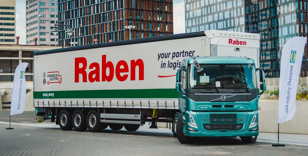 Ikea, Volvo Trucks e Raben Group per il trasporto a zero emissioni