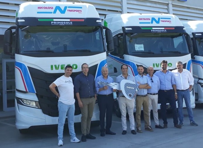 Nicolosi Trasporti sceglie le performance di autonomia e sostenibilità di 60 IVECO S-WAY LNG