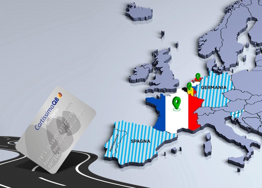 CartissimaQ8, la fuel card integrata ora attiva anche oltre confine