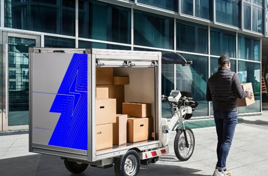 Ecco Freegône, la bici cargo di Renault Trucks e Kleustere