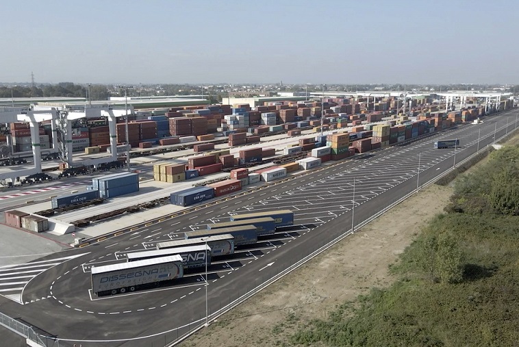 Interporto Padova inaugura il nuovo grande terminal per semirimorchi