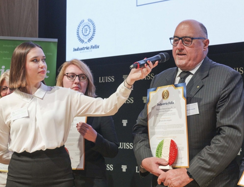 Interporto Padova vince per il secondo anno consecutivo il premio ''Industria Felix – L’Italia che compete''