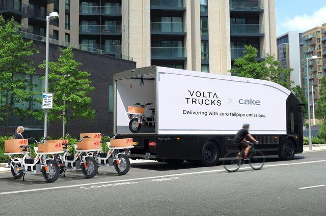 Volta Trucks e il micro-hub mobile elettrico per le consegne dell’ultimo miglio