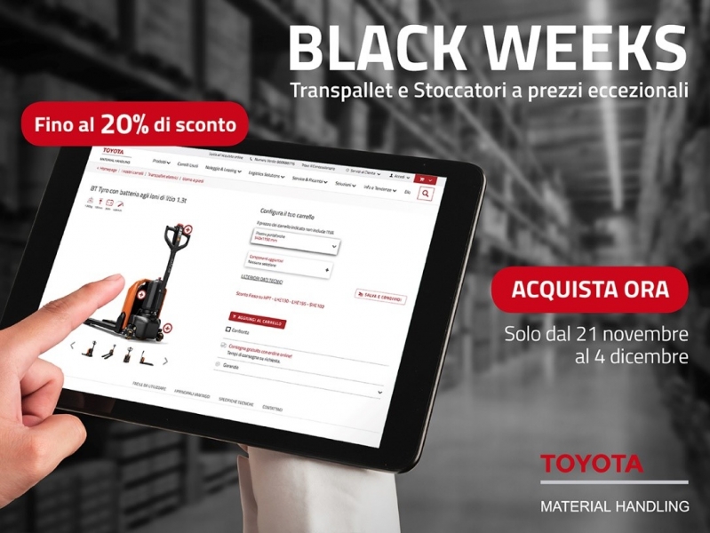 Proseguono le Black Weeks Toyota: ma il tempo passa e le scorte si assottigliano