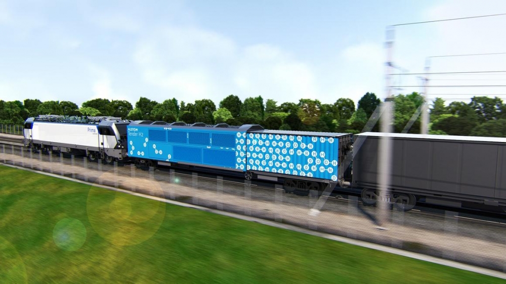 Nestlé Waters France, dal 2025 l'acqua viaggerà sul treno merci a idrogeno
