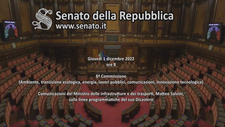 Audizione del Ministro Salvini al Senato