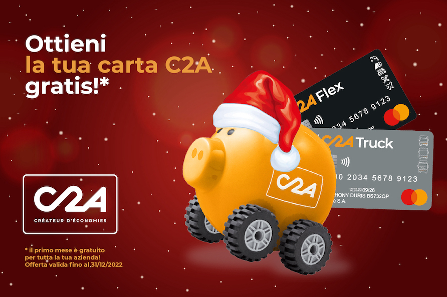 C2A lancia la carta carburante a costo zero per i nuovi clienti