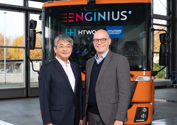Htwo e Enginius insieme per camion ad idrogeno