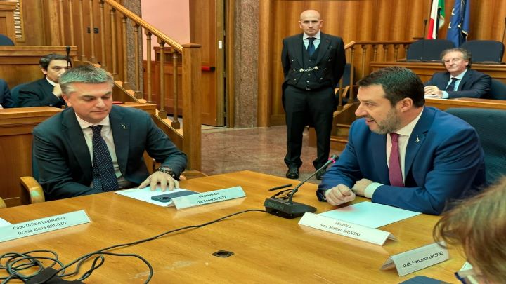 Autotrasporto: incontro tra Salvini, tecnici del ministero e delegazioni del settore