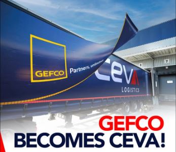 GEFCO diventa CEVA Logistics
